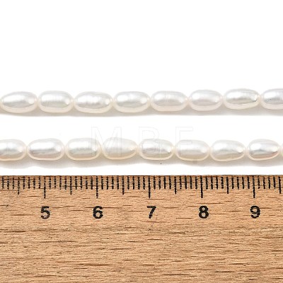 Natural Cultured Freshwater Pearl Beads Strands PEAR-I007-01P-05-1