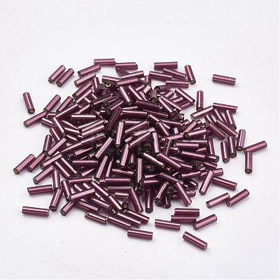 Glass Bugle Beads SEED-E001-9mm-57-1