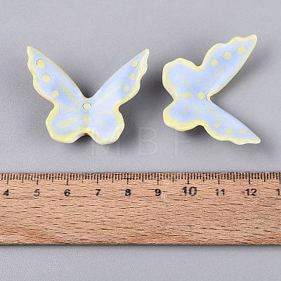 Handmade Porcelain Beads PORC-Q008-01G-1
