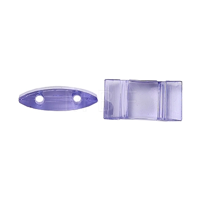 Transparent Acrylic Carrier Beads PL873Y-12-1