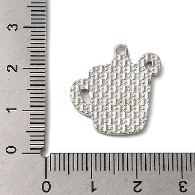 Winter Theme Alloy Enamel Pendants ENAM-M002-05O-P-1