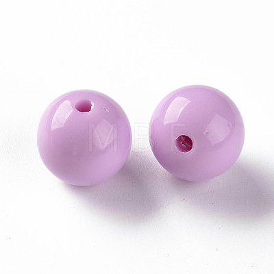 Opaque Acrylic Beads MACR-S370-C16mm-A03-1