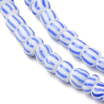 Handmade Lampwork Beads Strands BLOW-K001-01A-10-1