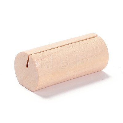 Column Unfinished Pinewood Place Card Holder ODIS-C005-02-1