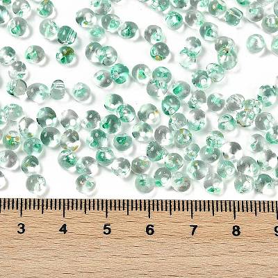 6/0 Spray Paint Glass Seed Beads SEED-H003-11L-1