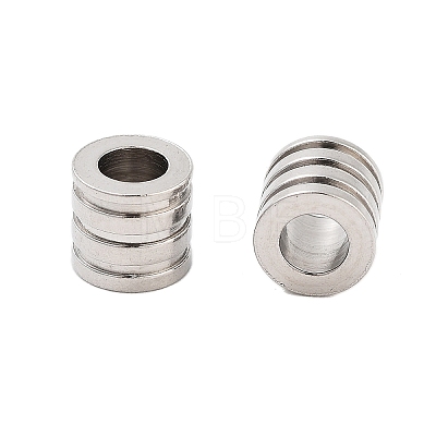 Non-Tarnish 201 Stainless Steel Beads STAS-Z078-07P-1