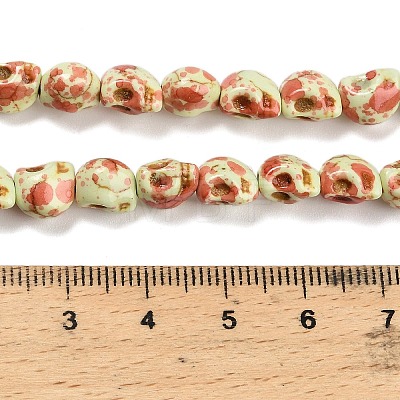 Synthetic Turquoise Beads Strands TURQ-F019-02F-1