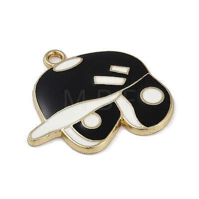 Alloy Enamel Pendants ENAM-D061-02A-01-1