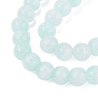 Glass Imitation Cat Eye Beads Strands GLAA-N074-03A-02-1