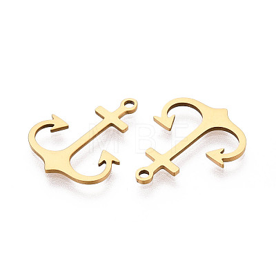 201 Stainless Steel Pendants STAS-T073-45G-1