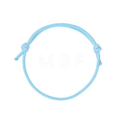 Korean Waxed Polyester Cord Bracelet Making AJEW-JB00011-1