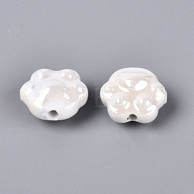 Handmade Porcelain Beads PORC-N012-08A-1