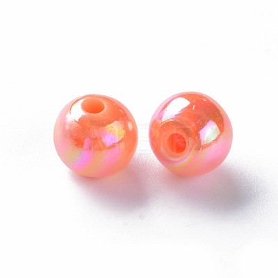 Opaque Acrylic Beads MACR-S370-D8mm-A11-1