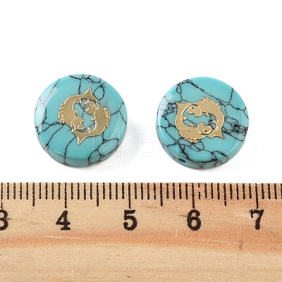 Synthetic Turquoise Beads G-F775-C07-1