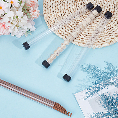 Transparent PVC Plastic Bead Storage Tubes AJEW-CY0002-92A-1