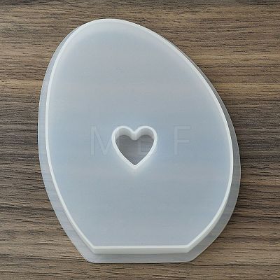 Easter Egg with Heart Shape Candle Holder Silicone Molds SIL-Z019-01A-1