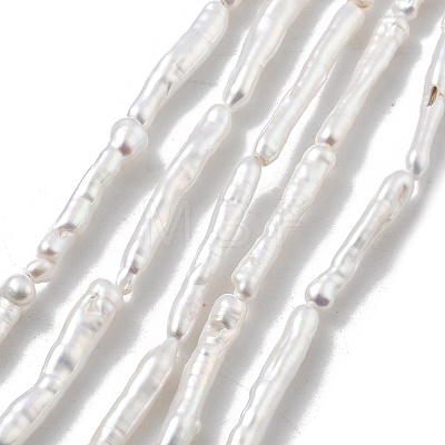 Natural Baroque Keshi Pearl Beads Strands PEAR-P064-09A-02A-1