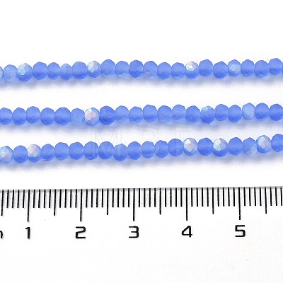 Imitation Jade Glass Beads Strands EGLA-A034-T3mm-MB14-1