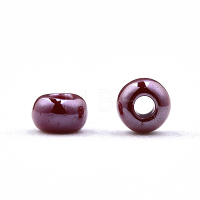 8/0 Czech Opaque Glass Seed Beads SEED-N004-003A-03-1