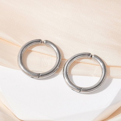 201 Stainless Steel Cuff Earring EJEW-C131-01D-P-1