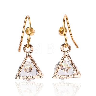 Brass Dangle Earrings EJEW-JE02326-1