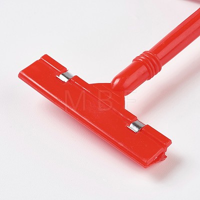 Pop Sign Card Display Clip Price Tags Holder AJEW-WH0062-04-1