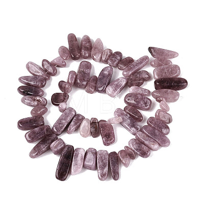 Dyed Natural Quartz Beads Strands G-Q606-24A-06-1