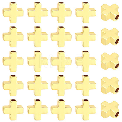 60Pcs Brass Beads KK-BBC0028-64-1