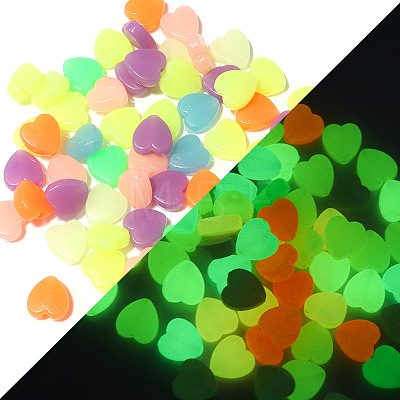 Luminous Acrylic Beads LUMI-PW0001-174A-1