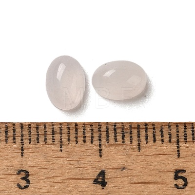 Natural Rose Quartz Cabochons G-F605E-11B-1