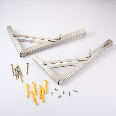 304 Stainless Steel Folding Shelf Brackets SW-TAC0001-13P-1