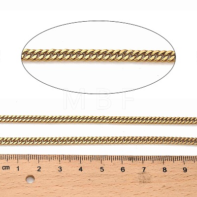 316 Surgical Stainless Steel Cuban Link Chains CHS-B010-01B-G-1
