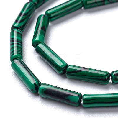 Synthetic Malachite Beads Strands G-F247-41-1