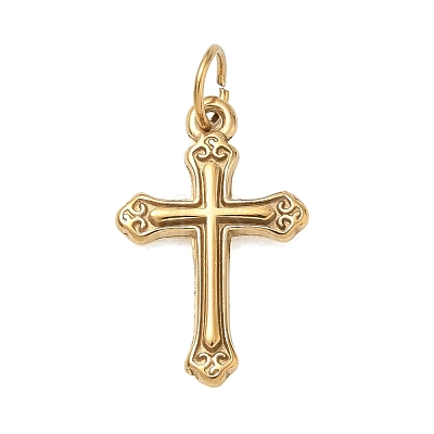 304 Stainless Steel Pendants SA-CBA4D1F-03G-C-1