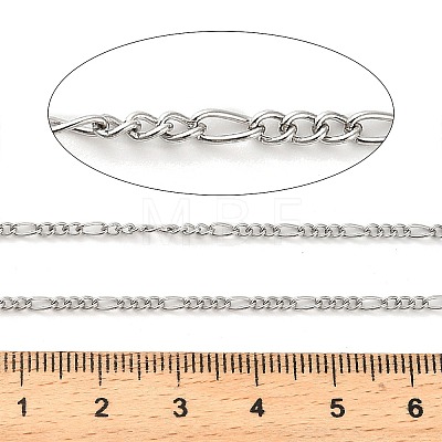 304 Stainless Steel Twisted Chains Curb Chains CHS-B009-01B-P-1