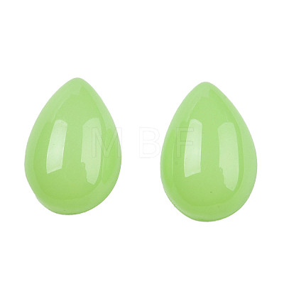 Opaque Resin Cabochons RESI-N022-08E-1