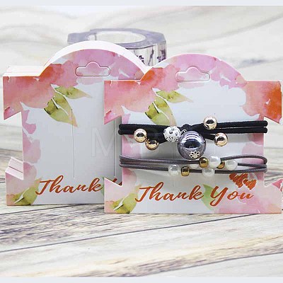 Paper Hair Clip Display Cards CON-PW0001-140B-01-1