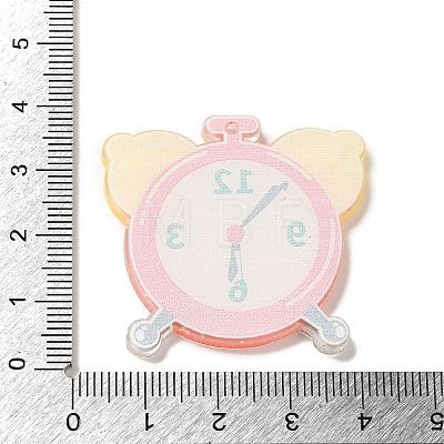 Study Theme Acrylic Pendants OACR-R270-02G-1