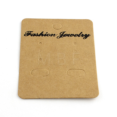 Rectangle Shape Cardboard Earring Display Cards LS-X-CDIS-Q001-41-1
