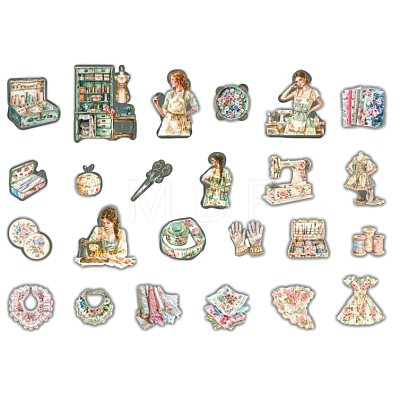 PET Stickers Set DIY-Z037-03F-1