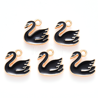 Alloy Enamel Charms ENAM-S121-069B-1