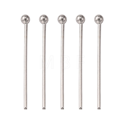 304 Stainless Steel Ball Head Pins STAS-K146-045-18x0.6mm-1