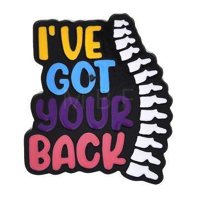 Take Care of Tooth Theme Word I've Got Your Back
Enamel Pins JEWB-D279-07B-04-1