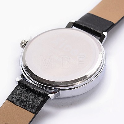 Alloy PU Leather Waterproof Japanese PC Movement Mechanical Wristwatches X-WACH-F007-07A-1