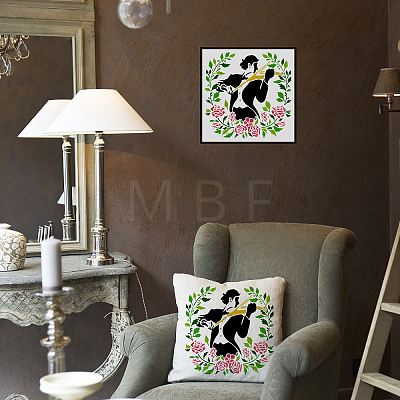 PET Hollow Out Drawing Painting Stencils DIY-WH0391-0514-1