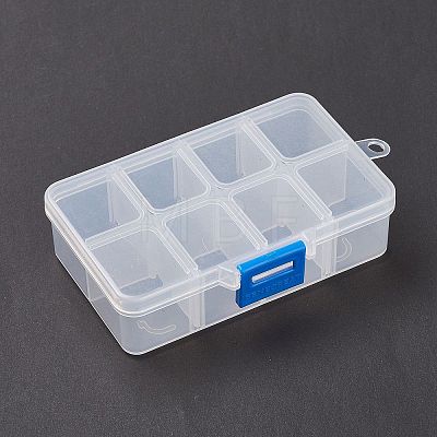 (Defective Closeout Sale: Scratch Mark) Plastic Bead Storage Containers CON-XCP0007-15-1