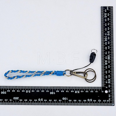 Boho Macrame Wristlet Keychain Keying KEYC-SW00004-02-1