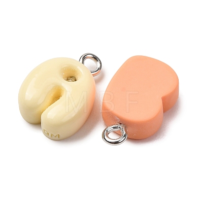 Opaque Resin Pendants FIND-E058-10-1