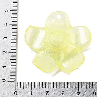 Opaque Resin Pendants FIND-M035-03E-1