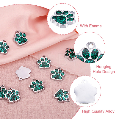 Alloy Enamel Charms X-ENAM-TAC0001-05B-1